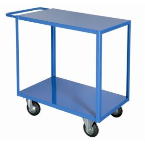 Carucior manipulare etajat cu polite din tabla otel 1.5mm