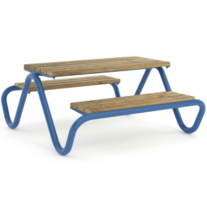 Masa picnic cu doua bancute Model HAPPY