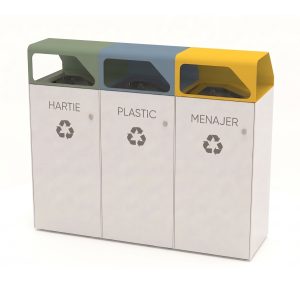 Cos de gunoi selectiv - Colectare 3 categori